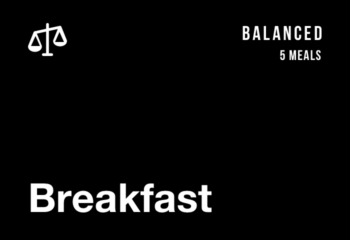 Balanced: Breakfast (5 Meals)